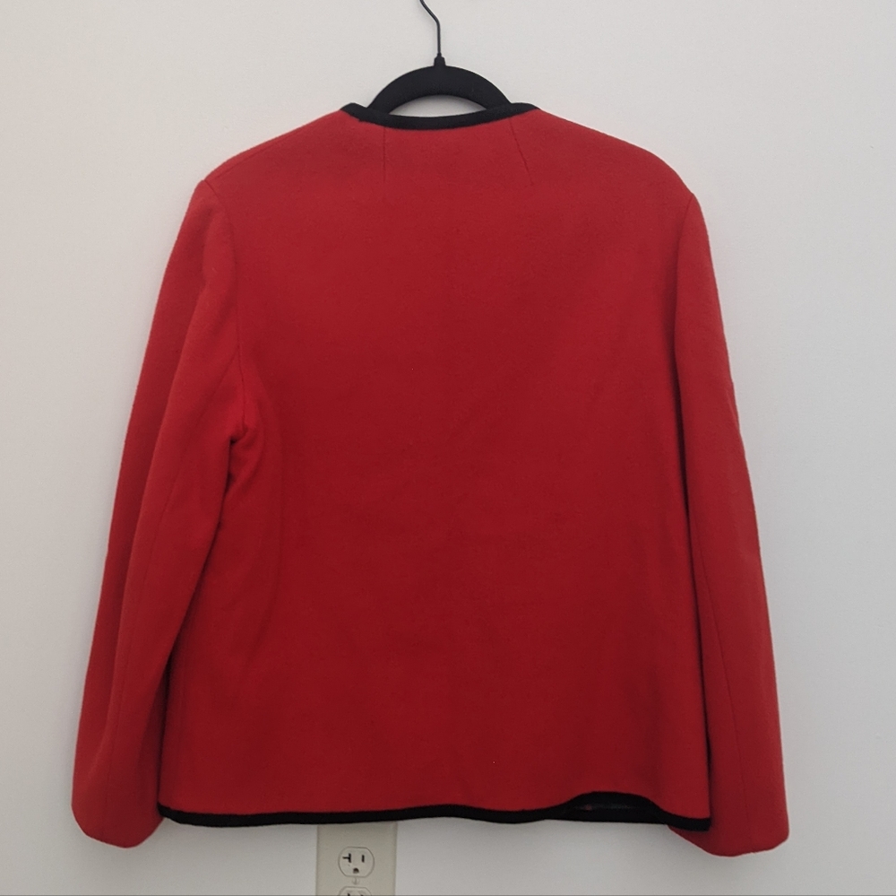 Mackintosh Red Wool Jacket Plaid Lining - Picture 4 of 11